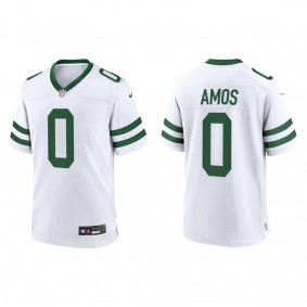Men's New York Jets Adrian Amos White Legacy Game Jersey