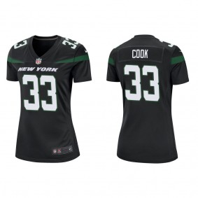 Women's New York Jets Dalvin Cook Black Game Jersey