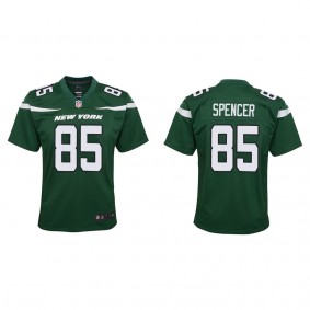 Youth New York Jets Diontae Spencer Green Game Jersey