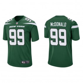 Men's New York Jets Will McDonald Green 2023 NFL Draft Game Jersey