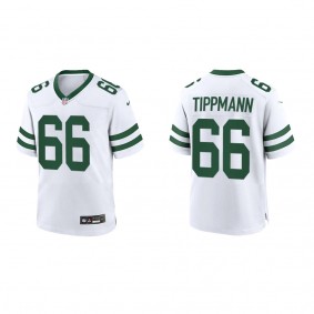 Joe Tippmann Youth New York Jets White Legacy Game Jersey