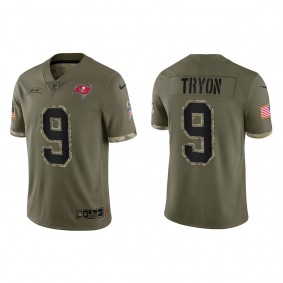 Joe Tryon Tampa Bay Buccaneers Olive 2022 Salute To Service Limited Jersey