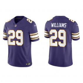 Joejuan Williams Minnesota Vikings Purple Classic Vapor F.U.S.E. Limited Jersey