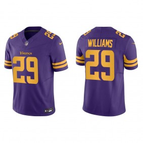 Men's Minnesota Vikings Joejuan Williams Purple Vapor F.U.S.E. Limited Jersey