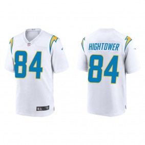 Men's Los Angeles Chargers John Hightower White Game Jersey