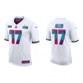 Josh Allen Super Bowl LVII Nike White Limited Jersey