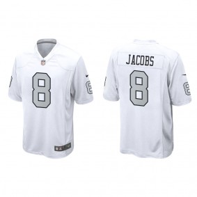 Men's Las Vegas Raiders Josh Jacobs White Alternate Game Jersey