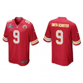 JuJu Smith-Schuster Men's Kansas City Chiefs Super Bowl LVII Red Game Jersey