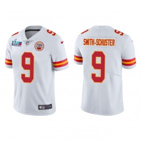 JuJu Smith-Schuster Men's Kansas City Chiefs Super Bowl LVII White Vapor Limited Jersey