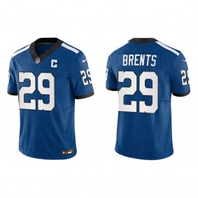Julius Brents Indianapolis Colts Royal Indiana Nights Alternate Vapor F.U.S.E. Limited Jersey
