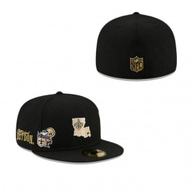 Just Don X New Orleans Saints 59FIFTY Fitted Hat