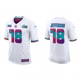 Justin Jefferson Super Bowl LVII Nike White Limited Jersey
