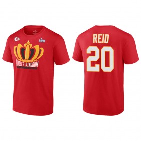 Justin Reid Kansas City Chiefs Red Super Bowl LVII Champions Last Standing T-Shirt
