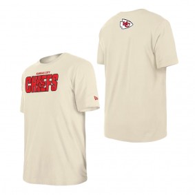 Men's Kansas City Chiefs Cream 2023 NFL Draft T-Shirt