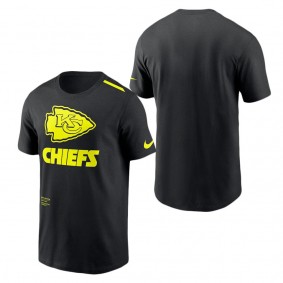 Men's Kansas City Chiefs Nike Black Volt Performance T-Shirt