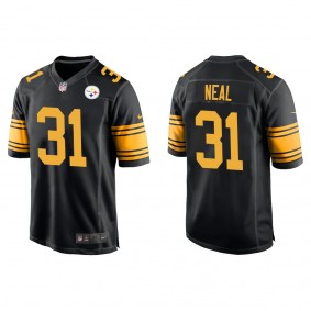 Men's Pittsburgh Steelers Keanu Neal Black Alternate Game Jersey