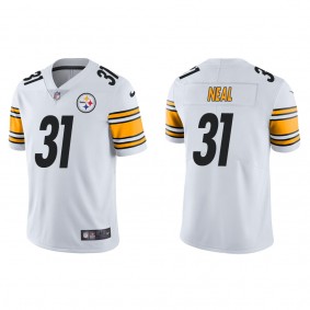 Men's Pittsburgh Steelers Keanu Neal White Vapor Limited Jersey