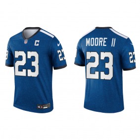 Kenny Moore II Indianapolis Colts Royal Indiana Nights Alternate Legend Jersey