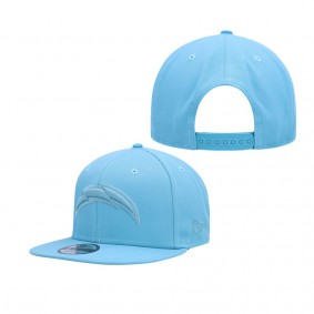 Men's Los Angeles Chargers Aqua Color Pack 9FIFTY Snapback Hat