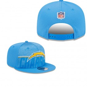 Men's Los Angeles Chargers Powder Blue 2023 NFL Training Camp 9FIFTY Snapback Hat