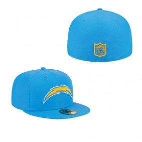 Men's Los Angeles Chargers Powder Blue Main 59FIFTY Fitted Hat