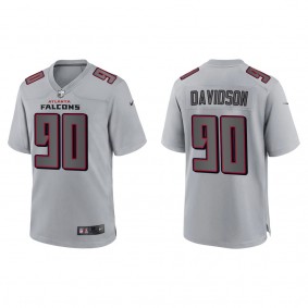Marlon Davidson Atlanta Falcons Gray Atmosphere Fashion Game Jersey