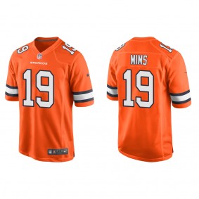 Men's Denver Broncos Marvin Mims Orange Alternate Game Jersey