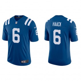 Men's Indianapolis Colts Matt Haack Royal Vapor Limited Jersey