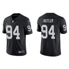 Men's Las Vegas Raiders Matthew Butler Black Vapor Limited Jersey