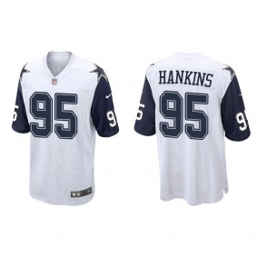 Men's Dallas Cowboys Johnathan Hankins White Alternate Game Jersey