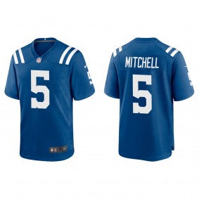 Men's Adonai Mitchell Indianapolis Colts Royal Game Jersey