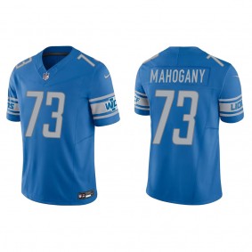 Men's Christian Mahogany Detroit Lions Blue Vapor F.U.S.E. Limited Jersey