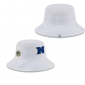 Men's Green Bay Packers White 2023 NFL Pro Bowl Bucket Hat