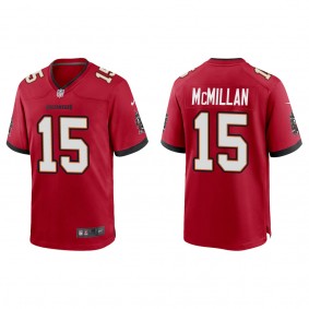 Men's Jalen McMillan Tampa Bay Buccaneers Red Game Jersey