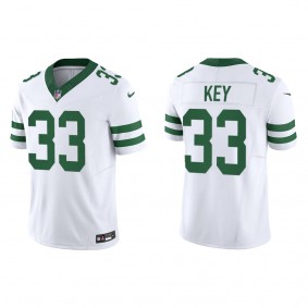 Men's Jaylen Key New York Jets White Legacy Limited Jersey