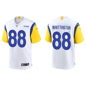 Men's Jordan Whittington Los Angeles Rams White Alternate Game Jersey
