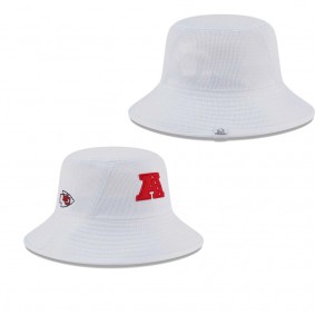 Men's Kansas City Chiefs White 2023 NFL Pro Bowl Bucket Hat