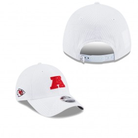 Men's Kansas City Chiefs White Pro Bowl 9FORTY Snapback Hat