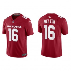Men's Max Melton Arizona Cardinals Cardinal Vapor F.U.S.E. Limited Jersey