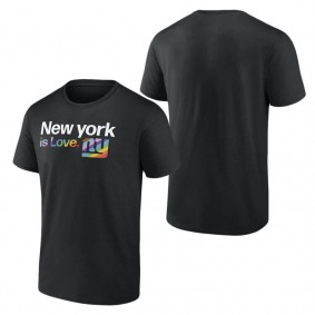 Men's New York Giants Fanatics Branded Black City Pride Team T-Shirt