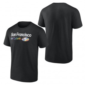 Men's San Francisco 49ers Fanatics Branded Black City Pride Team T-Shirt