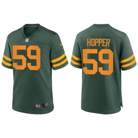 Men's Ty'Ron Hopper Green Bay Packers Green Alternate Game Jersey