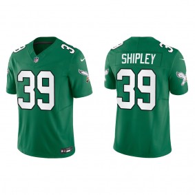 Men's Will Shipley Philadelphia Eagles Kelly Green Alternate Limited Jersey