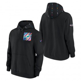 Men's Miami Dolphins Black 2023 NFL Crucial Catch Club Pullover Hoodie