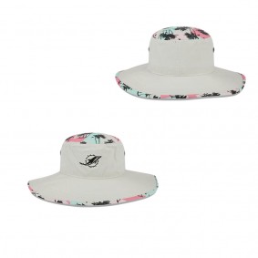 Men's Miami Dolphins Khaki Retro Beachin' Bucket Hat