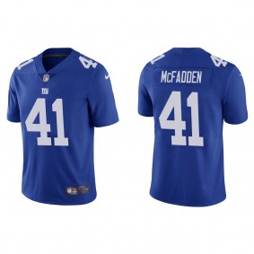 Men's New York Giants Micah McFadden Blue Vapor Limited Jersey