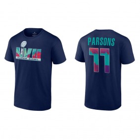 Micah Parsons Super Bowl LVII Nike Navy T-Shirt
