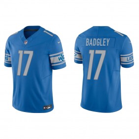 Men's Detroit Lions Michael Badgley Blue Vapor F.U.S.E. Limited Jersey