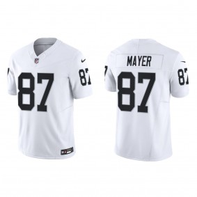 Men's Las Vegas Raiders Michael Mayer White 2023 NFL Draft Vapor F.U.S.E. Limited Jersey