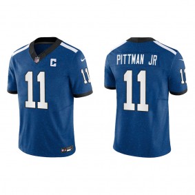 Michael Pittman Jr. Indianapolis Colts Royal Indiana Nights Alternate Vapor F.U.S.E. Limited Jersey